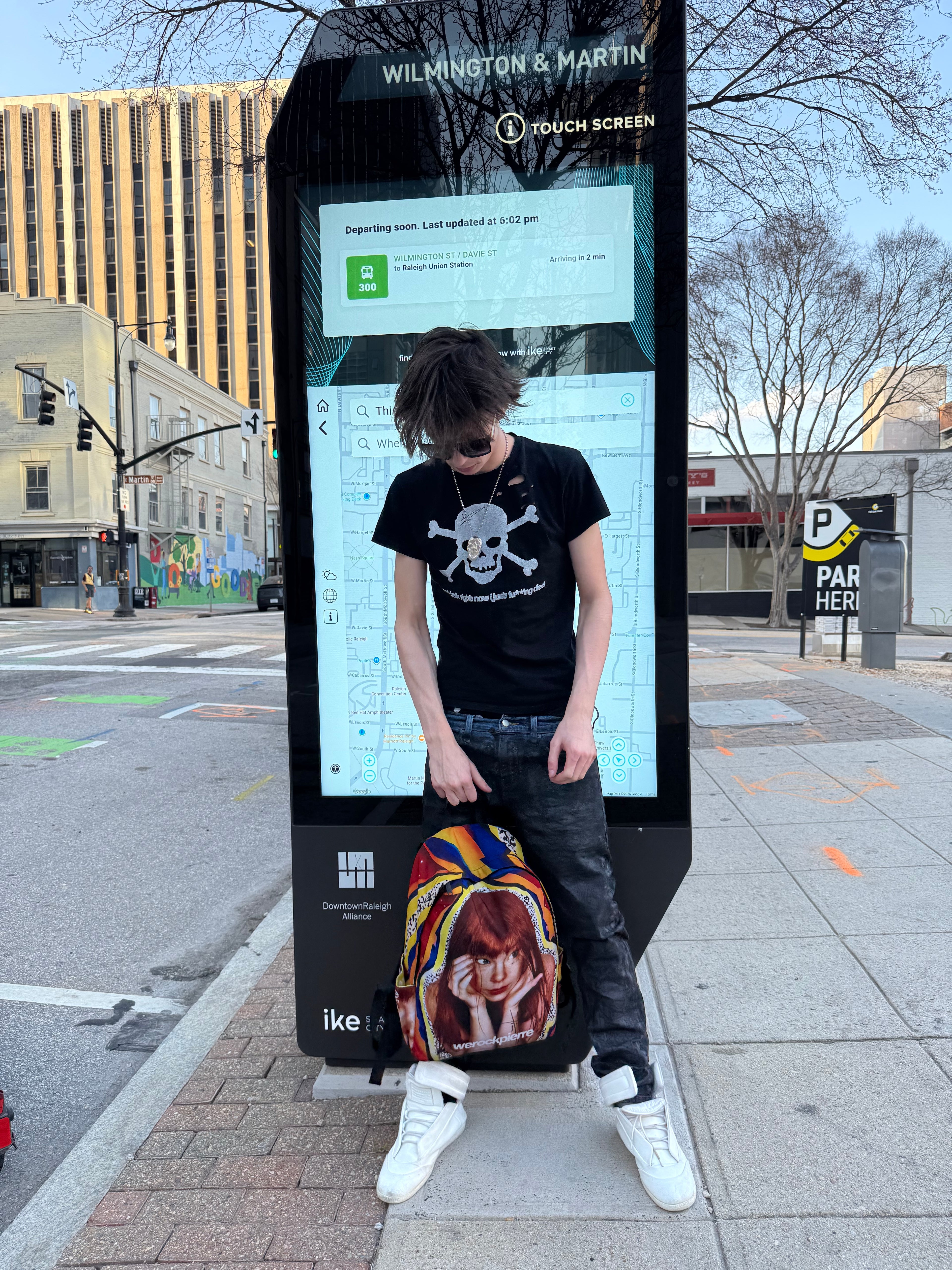 Black "Marooned" TShirt