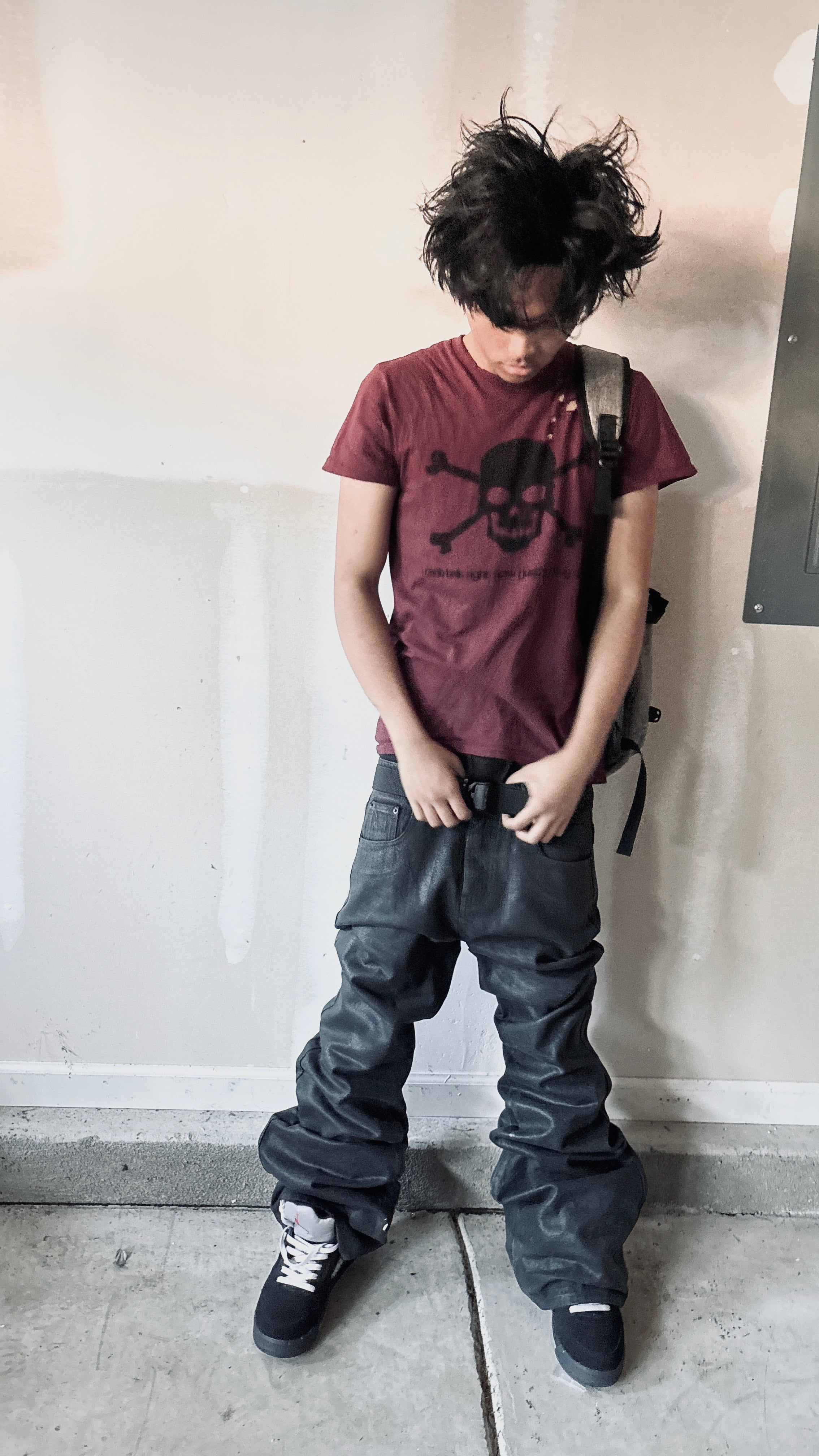 Burgundy "Marooned" TShirt