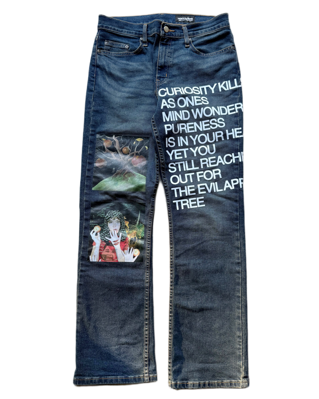 "EAT" Denim