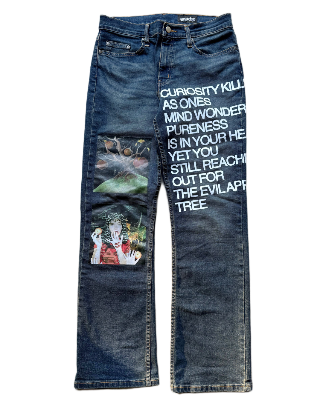 "EAT" Denim