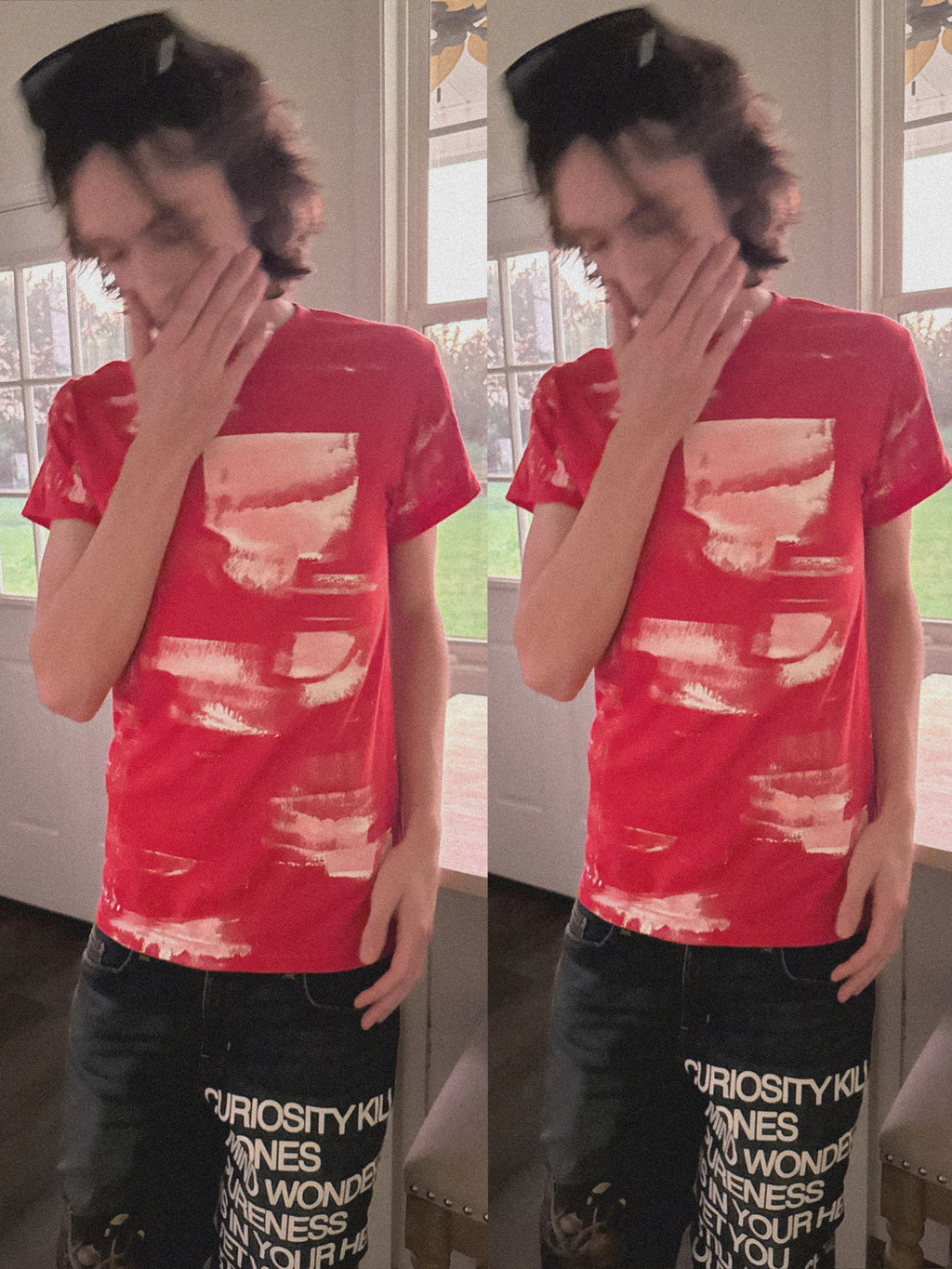 RED "Tee no 2" TShirt