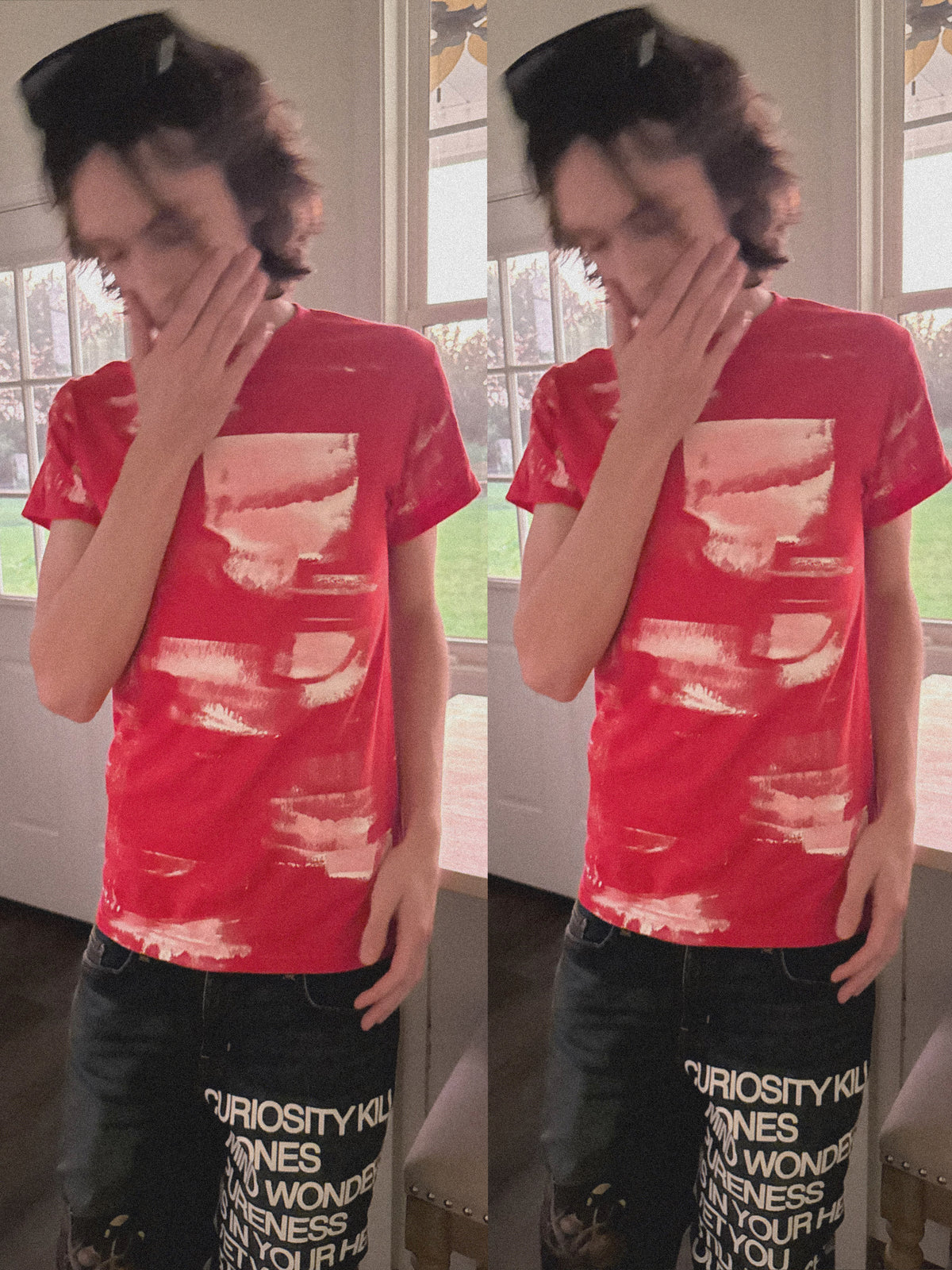 RED "Tee no 2" TShirt