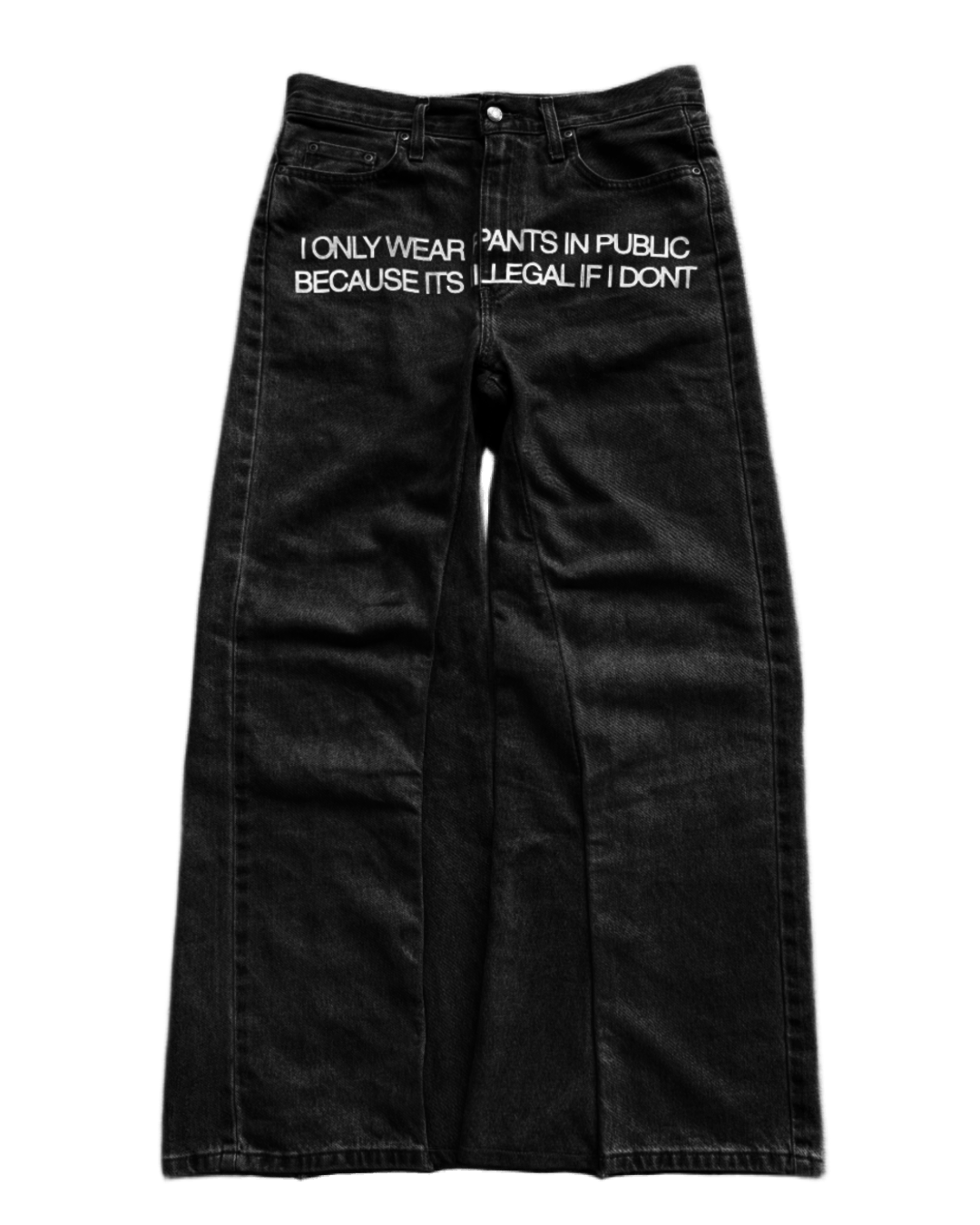 "My Public Pants" Black